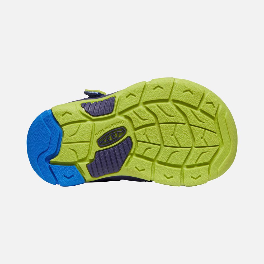 Sandales Keen Enfant Bleu/Vert | Newport H2 | PFTRV-4523